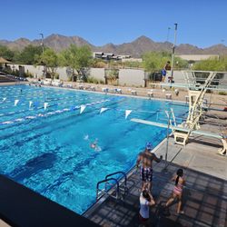 Diving boards , lap lanes