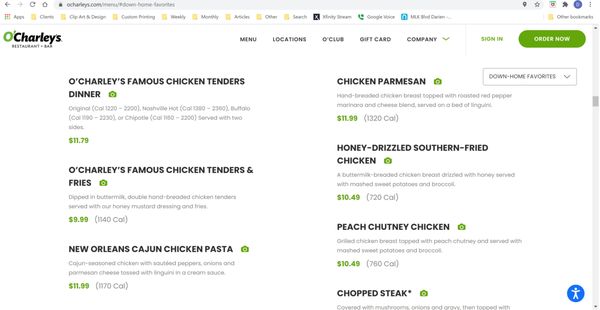 Menu photo 3 O'Charley's Restaurant & Bar Austell, GA Menu photo 3 O'Charley's Restaurant & Bar Austell, GA