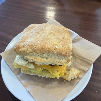 Timber Coffee Company - Biscuit breakfast sandwich - Coffee & Tea Near Me - Silver Bay, Minnesota