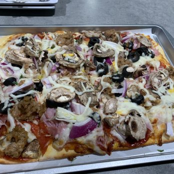 FlyBoy Brewery & Pub - The works pizza - Pubs Near Me - Tigard, Oregon FlyBoy Brewery & Pub - The works pizza - Pubs Near Me - Tigard, Oregon