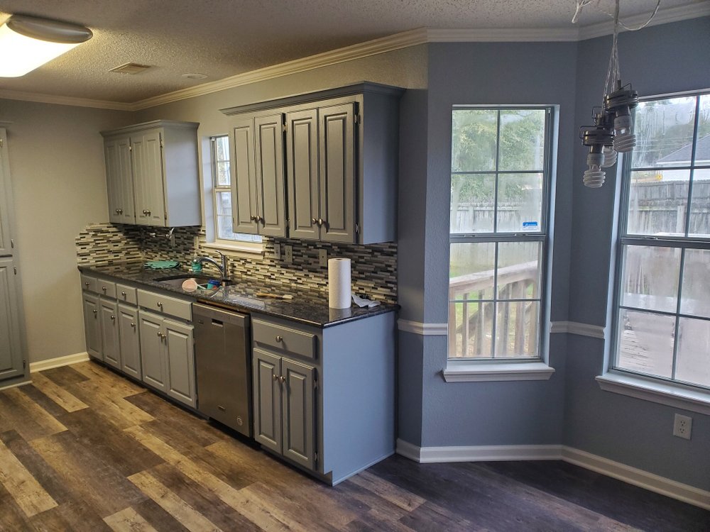 Slide of County Line Construction