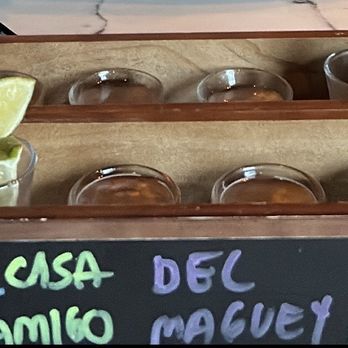 The Backdoor - Mezcal Flight - Mexican Near Me - Rochester, Michigan