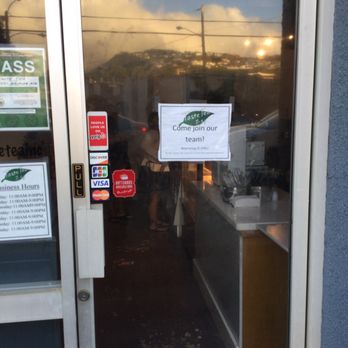 Taste Tea - stickers on door and window by door... - Bubble Tea Near Me - Honolulu, Hawaii Taste Tea - stickers on door and window by door... - Bubble Tea Near Me - Honolulu, Hawaii