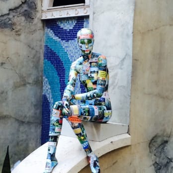 Riverwalk Cantina - This place had art! - Tex-Mex Near Me - Grapevine, Texas