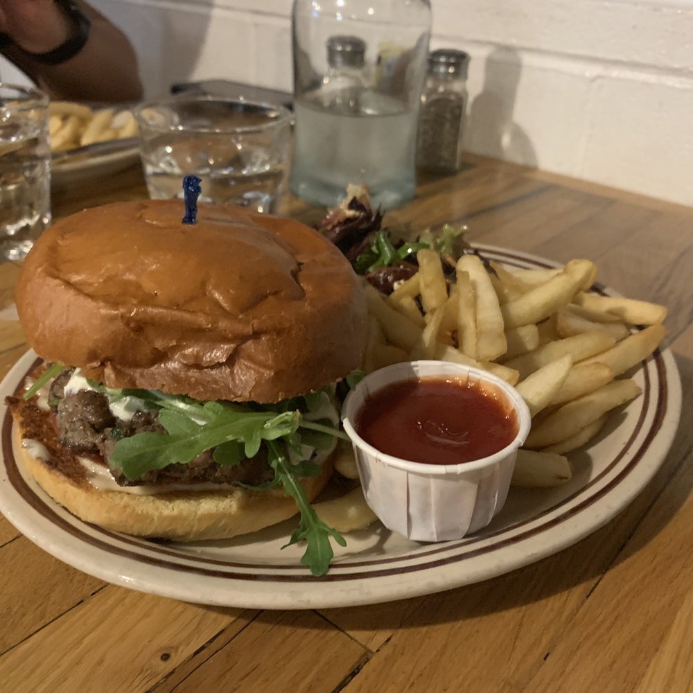 Town Bakery & Cafe - Lamb burger - Bakeries Near Me - Moraga, California Town Bakery & Cafe - Lamb burger - Bakeries Near Me - Moraga, California