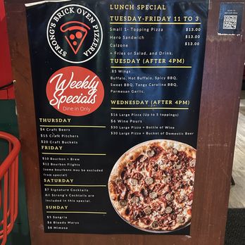 Strong's Brick Oven Pizzeria - Pizza Near Me - Reading, Ohio Strong's Brick Oven Pizzeria - Pizza Near Me - Reading, Ohio