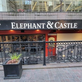 Elephant & Castle - Elephant & Castle sign. - British Near Me - Seattle, Washington Elephant & Castle - Elephant & Castle sign. - British Near Me - Seattle, Washington
