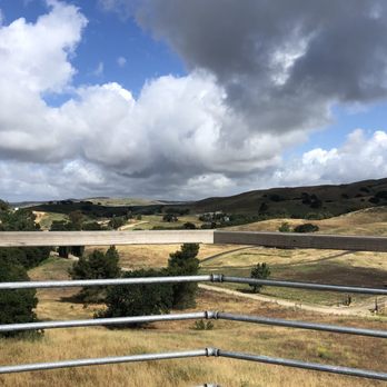 Skyview Motel - The view from breakfast on the patio - Hotels Near Me - Los Alamos, California
