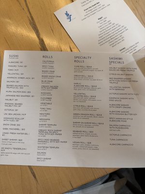 Menu photo 5 Yume Sushi Bar Studio City, CA Menu photo 5 Yume Sushi Bar Studio City, CA
