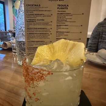 Lady Dahlia Tequila Bar - Pineapple jalapeño margarita - Bars Near Me - Mount Prospect, Illinois