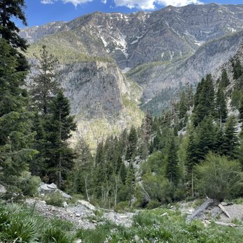 Mary Jane Falls - View from the trail - Hiking Near Me Mary Jane Falls - View from the trail - Hiking Near Me