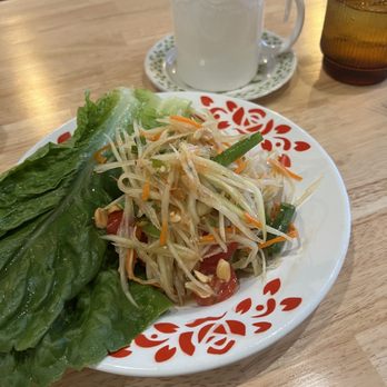 Chiim Thai - Green papaya salad and hot green tea - Thai Near Me - Oceanside, California Chiim Thai - Green papaya salad and hot green tea - Thai Near Me - Oceanside, California
