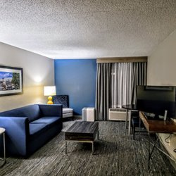 Holiday Inn Express & Suites Cincinnati Riverfront - Family Room in Our Suite at Holiday Inn Express & Suites Cincinnati Riverfront by IHG