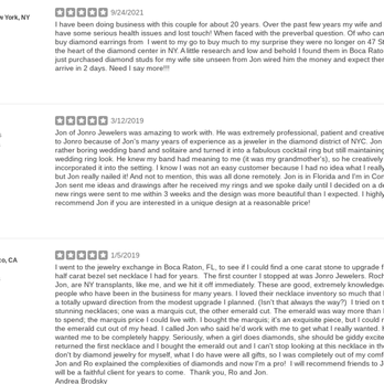 Jonro Jewelers - Jewelry Near Me - Boca Raton, Florida