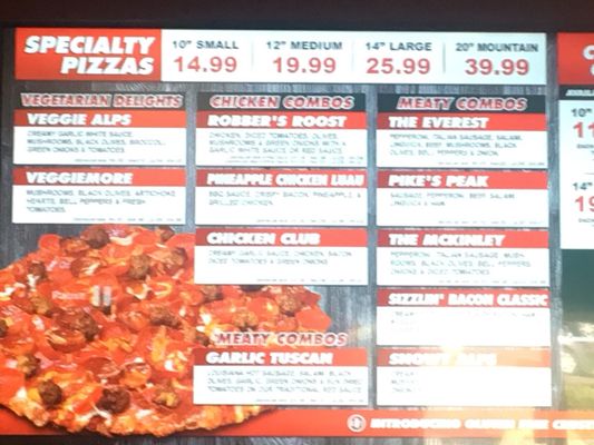 Menu photo 3 Mountain Mike's Pizza Sacramento, CA Menu photo 3 Mountain Mike's Pizza Sacramento, CA