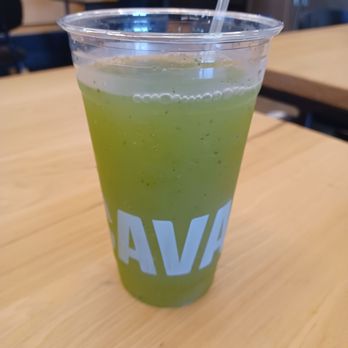 CAVA - Cucumber Mint lime drink - Mediterranean Near Me - Austin, Texas