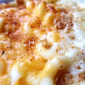 Mercury Chophouse - Mac-n-cheese.  And yes, it was good. Definitely order as a side. - Steakhouses Near Me - Arlington, Texas