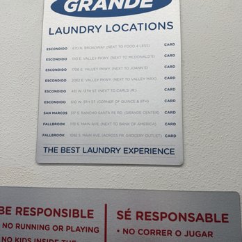 Grande Laundry Place - Locations - Laundromat Near Me - Escondido, California Grande Laundry Place - Locations - Laundromat Near Me - Escondido, California