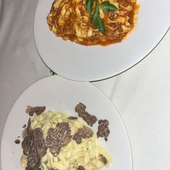 Osteria la Spiga - Tagliatelle al Burro di Tartufo Tagliatelle al Ragu - Italian Near Me - Seattle, Washington Osteria la Spiga - Tagliatelle al Burro di Tartufo Tagliatelle al Ragu - Italian Near Me - Seattle, Washington