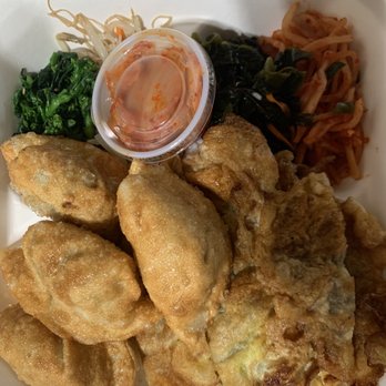Newtown Dining Korean Restaurant - MEATJUN/MANDOO COMBO. - Korean Near Me - AIEA, Hawaii Newtown Dining Korean Restaurant - MEATJUN/MANDOO COMBO. - Korean Near Me - AIEA, Hawaii