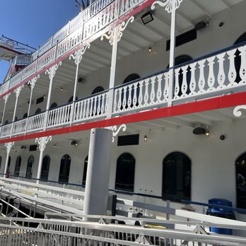 Savannah Riverboat Cruises - Side of boat - Tours Near Me - Savannah, Georgia