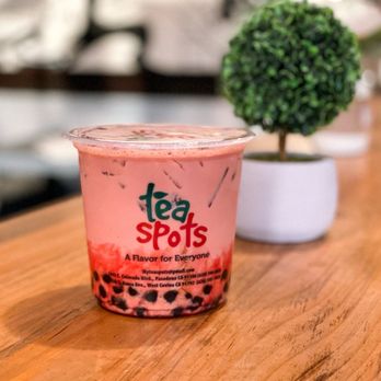 Tea Spots - Strawberry Icy - Bubble Tea Near Me - West Covina, California Tea Spots - Strawberry Icy - Bubble Tea Near Me - West Covina, California