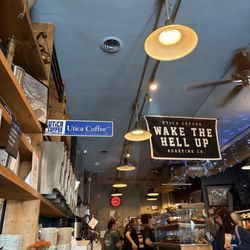Utica Coffee Roasting - Inside