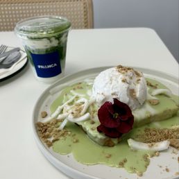 Pandan Kaya Toast