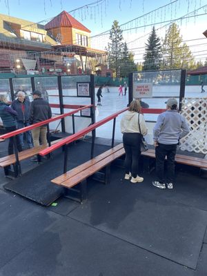 Heavenly Village Ice Rink by null