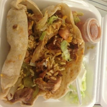 Yummy Taco - Not really a real burrito.... - Tacos Near Me - Fresh Meadows, New York