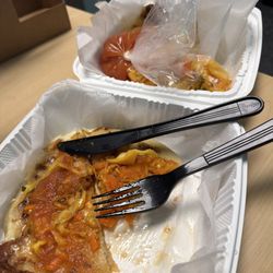 Ordené 1 Pupusa De Queso Con Ajo y 1 pupusa Revuelta