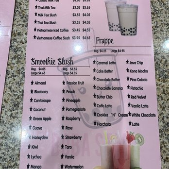 Boba Star - Menu - Coffee & Tea Near Me - Corona, California Boba Star - Menu - Coffee & Tea Near Me - Corona, California