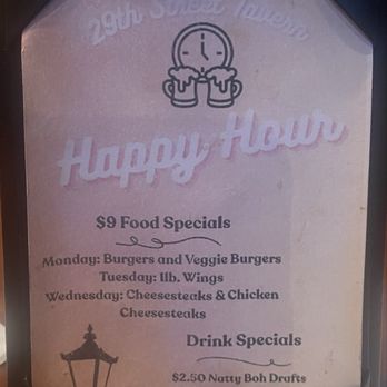 29th Street Tavern - Bars Near Me - Baltimore, Maryland