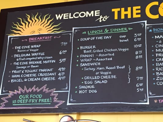 Menu photo 5 The Cove Madeira Park, BC