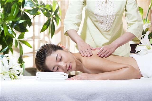 Massage Therapy Spa Logo