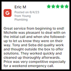 Slide of Young Plumbing