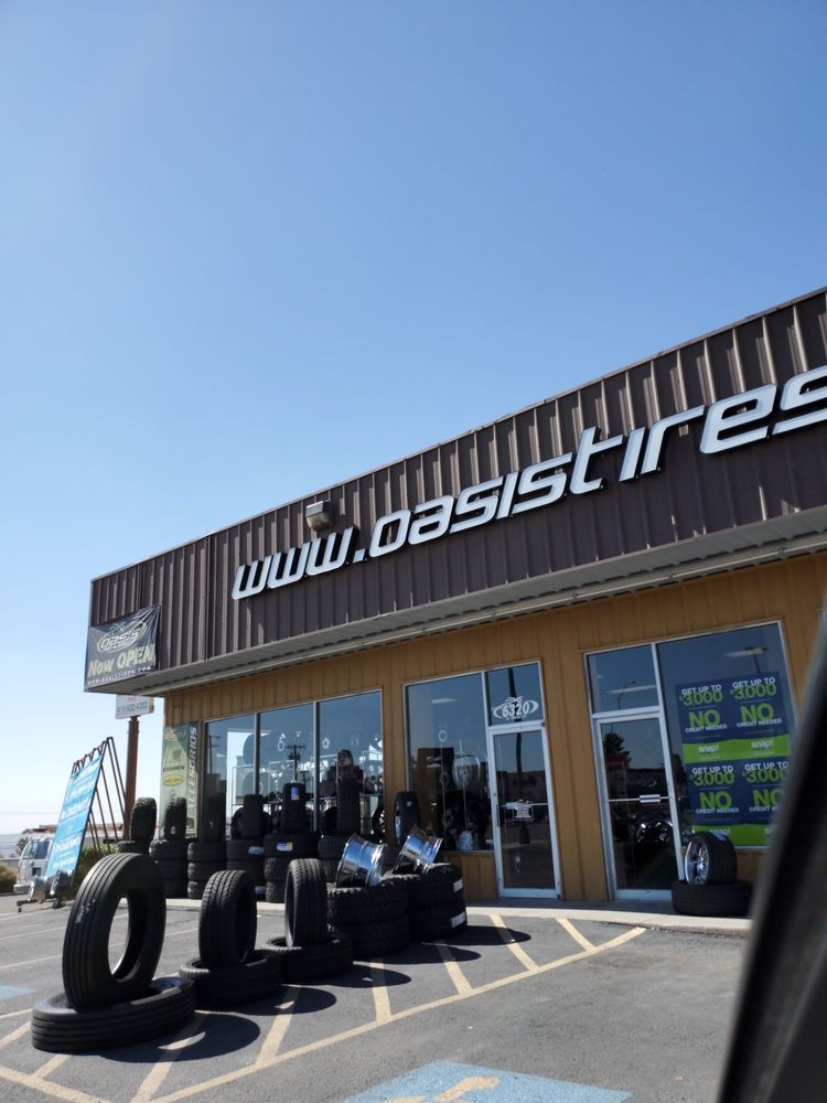 OASIS TIRE & WHEELS Updated July 2024 6320 N Mesa St, El Paso