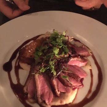 Osteria Langhe - Duck with foie gras and parsnip purée. - Italian Near Me - Chicago, Illinois