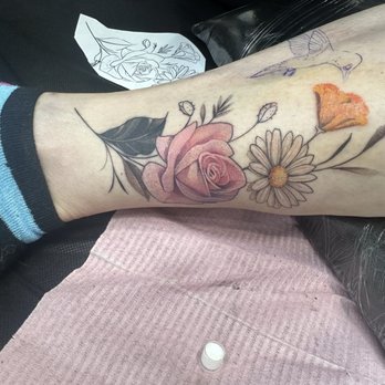 Golden Triangle Art Studio - almost finished.... - Tattoo Near Me - Upland, California