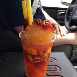 La Victoria Carniceria - Mangonada. It's superb!