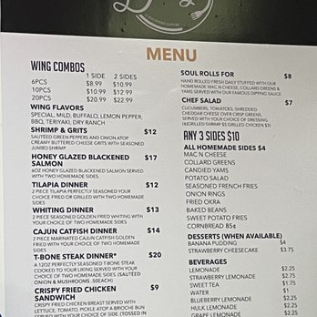 Mr Diddy's - Menu with awesome variety - Southern Near Me - Marietta, Georgia