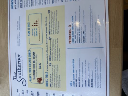 Menu photo 4 The Southerner Saugatuck, MI Menu photo 4 The Southerner Saugatuck, MI