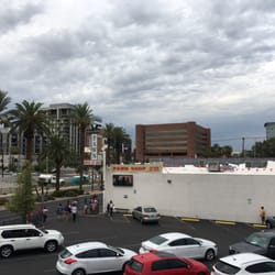 A second floor view of the pawn shop