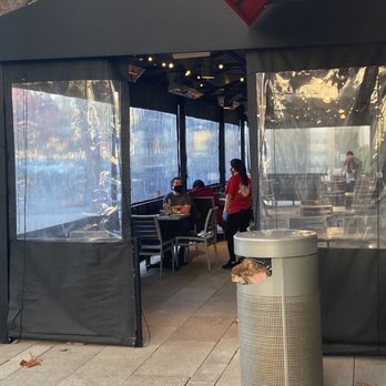 Boudin SF - Outside seating , of course . - Bakeries Near Me - Corte Madera, California
