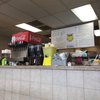 Pak-A-Pocket - Order counter, drinks and menu - Mediterranean Near Me - Fort Worth, Texas