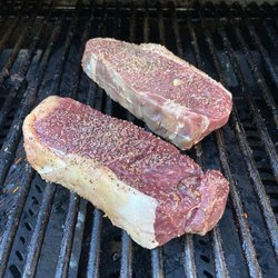 Truckee Meadows Gourmet Express - New York strips! Huge!