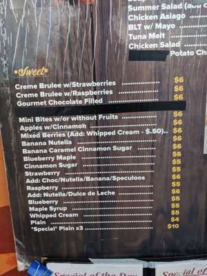 Menu photo 3 T&J Waffles Laurel, MD
