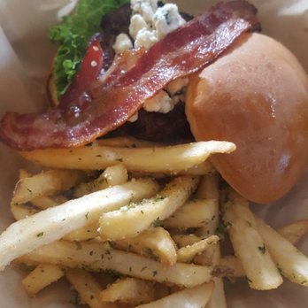 The Saddle Room - bacon and blue cheese burger - Dive Bars Near Me - Waimea, Hawaii The Saddle Room - bacon and blue cheese burger - Dive Bars Near Me - Waimea, Hawaii