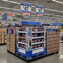 Walmart - Bill Lewis of Vero Beach, Florida, checking out the 24-hour Walmart in Cancun, Mexico.