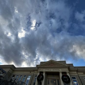 Principal's Office - Outside of Ivywild School.  Look at that sky! - Cocktail Bars Near Me - Colorado Springs, Colorado